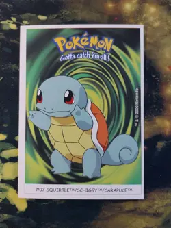 Cartes Stickers Pokemon a l'unite - Dunkin Boomer Vintage Card 2000 - Image 5