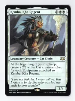 Kemba Kha Regent Foil Rare Double Masters Magic the Gathering Card NM - Image 1