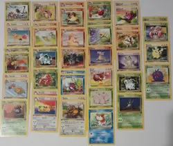 Pokemon TCG Jungle First Edition Unlimited 41 Card Mixed Lot LP-NM Vintage WOTC - Image 1