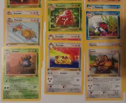 Pokemon TCG Jungle First Edition Unlimited 41 Card Mixed Lot LP-NM Vintage WOTC - Image 3