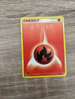 Pokemon Fire Energy Ruby & Sapphire Set Card 108/109 - Image 1