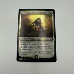 Martyr's Bond (Foil) (NM) Signature Spellbook Gideon Magic MTG - Image 1