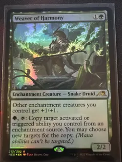 Weaver of Harmony Kamigawa: Neon Dynasty Foil Ray - Image 1