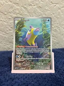 Pokemon Card TCG - Bruxish 200/191 Illustration Rare Surging Sparks Near Mint - Image 1