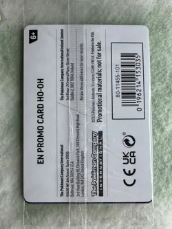 Ho-Oh 010/086 Galaxy GameStop Promo Stamped Sealed - Pokemon Chaos Rising - Image 2