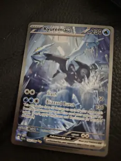 Pokemon Kyurem ex 165/086 SV Black Bolt SIR Full Art Holo English 230 HP - Image 2
