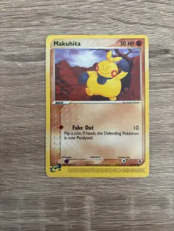 Pokemon Makuhita Ruby & Sapphire Set Card 56/109 - Image 1