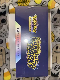 Pokemon TCG Scarlet and Violet SURGING SPARKS ETB Elite Trainer Box BRAND NEW - Image 2