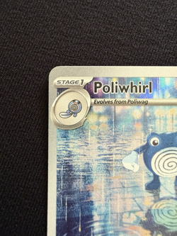 Poliwhirl 176/165 Scarlet & Violet 151 Illustration Rare NM Pokemon - Image 3