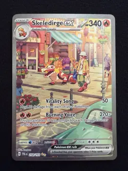 Skeledirge ex 258/193 Paldea Evolved Special Illustration Rare NM Pokemon - Image 1