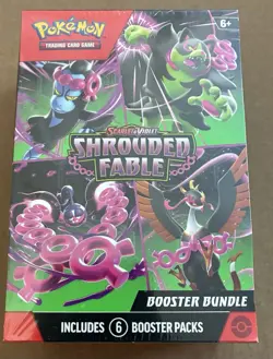 Pokemon TCG Scarlet And Violet - Shrouded Fable Booster Bundle Sealed - Image 1