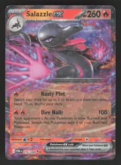 Salazzle ex 016/088 Pokemon TCG ME03: Perfect Order NM - Image 1