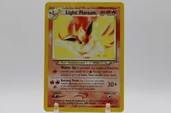 Pokemon Light Flareon TCG Neo Destiny 46/105 Regular Vintage Uncommon rare WOTC - Image 1