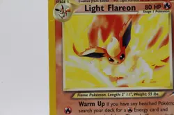 Pokemon Light Flareon TCG Neo Destiny 46/105 Regular Vintage Uncommon rare WOTC - Image 2