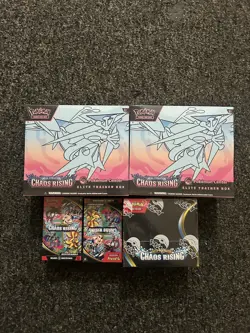 Pokemon TCG Chaos Rising - PKC ETB x2, Booster Box x1, Booster Bundle x2 - Image 1