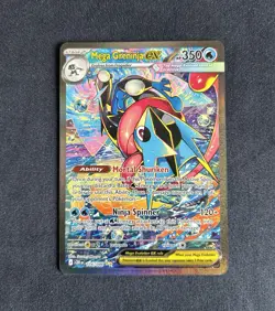 Pokemon TCG Chaos Rising SIR Mega Greninja EX 116/086 - Image 1