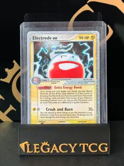 Pokemon Electrode EX 107/112 EX Fire Red Leaf Green Light Play - Image 1