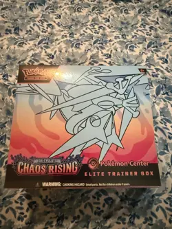 Pokemon TCG Mega Evolution Chaos Rising Pokemon Center Elite Trainer Box - Image 1