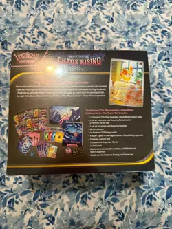 Pokemon TCG Mega Evolution Chaos Rising Pokemon Center Elite Trainer Box - Image 3