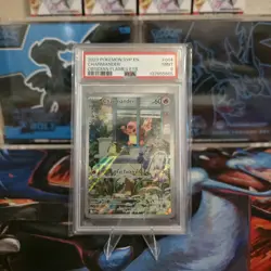 Pokemon TCG Charmander Holo Promo PSA 9 2023 SVP Scarlet & Violet 044 - Image 1
