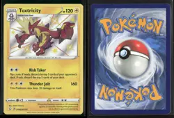 Toxtricity SV042/SV122 Shiny Rare Shining Fates Shiny Vault NM/M Pokemon - Image 3