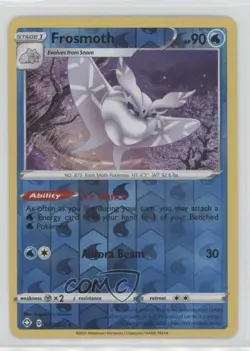 Frosmoth Reverse Foil Pokemon Sword & Shield Shining Fates #030 - Image 1