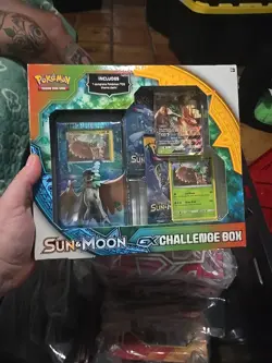 Pokemon TCG Sun & Moon GX Challenge Box Decidueye Card Holo (Factory Sealed)!!! - Image 1