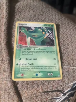 2005 POKEMON TCG SCEPTILE EX EMERALD HOLO 10/106 LP - Image 1