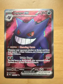 The Pokemon Company Gengar EX Ultra Rare Holo SV05 Temporal Forces 193/162 310HP - Image 1