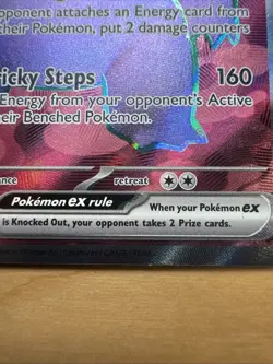 The Pokemon Company Gengar EX Ultra Rare Holo SV05 Temporal Forces 193/162 310HP - Image 3