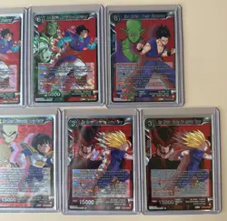 Dragon Ball Super Saiyan Gohan Rare Trading Card Set - Image 3
