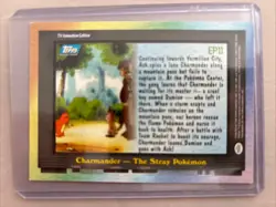 2000 Topps Pokemon TV Animation Edition EP11 Charmander - The Stray Pokemon - Image 2