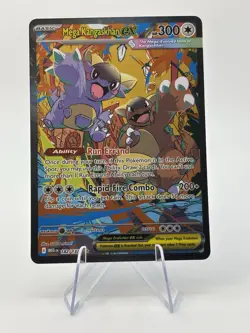 Pokemon Mega Kangaskhan ex MEGA EVOLUTION 182/132 Special Illustration Rare SIR - Image 1