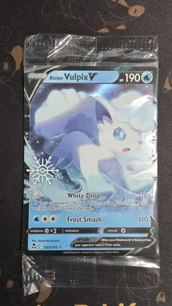Pokemon - Alolan Vulpix V 033/195 Holiday Calendar SEALED - Image 1