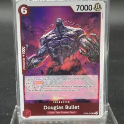 Douglas Bullet OP06-010 R Foil Rare Wings Of The Captain One Piece Card - Image 1