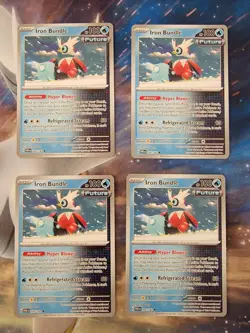 Pokemon Paradox Rift Iron Bundle 056 Playset NM - Image 1