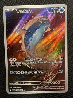 The Pokemon Company Dondozo 207/198 SV01 Illustration Rare Full Art Holo Basic … - Image 1
