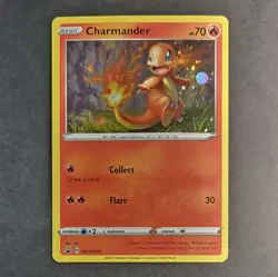 Charmander 2021 Pokemon Sword & Shield Battle Styles Promo HOLO #SWSH092 NM/M - Image 1