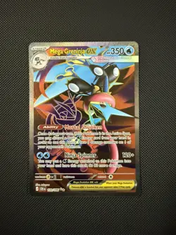 Mega Greninja ex 100/086 Ultra Rare. Pokemon TCG - Me04: Chaos Rising - Image 1