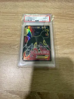 PSA 10 GEM MINT Umbreon EX Fates Collide Full Art Holo 2016 Pokemon 119/124 - Image 1