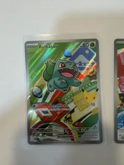 Pokemon TCG First Partner Illustration Collection Series 1 Kanto GEN 1 Starters - Image 2