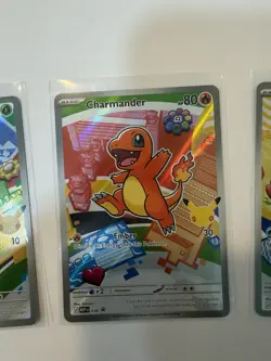 Pokemon TCG First Partner Illustration Collection Series 1 Kanto GEN 1 Starters - Image 3