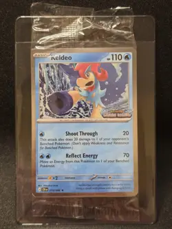 Pokemon TCG Keldeo Chaos Rising 019/086 Stamped PROMO Sealed NEW - Image 1