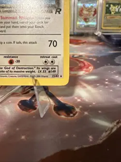 Pokemon Dark Dragonite 22/82 1st Edition Team Rocket Non-Holo LP Condition - Image 4