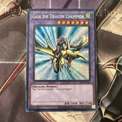 Gaia the Dragon Champion LOB-EN125 Legend of Blue Eyes White Dragon (25th... - Image 1