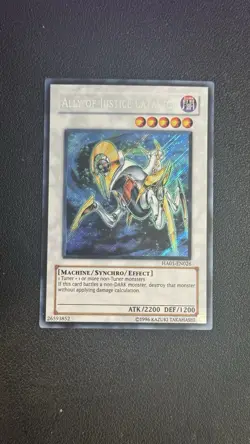 Ally of Justice Catastor HA01-EN026 Secret Rare NM Yugioh - Image 1
