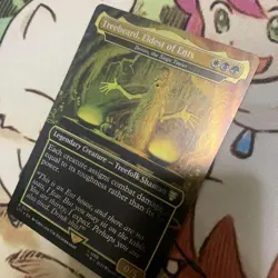 MTG Silver Screen Treebeard Eldest of Ents Tower of the Siege Doran Foil Card - Image 4