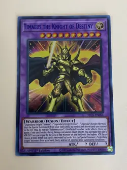 Yugioh Timaeus the Knight of Destiny Set Legendary Critias Hermos - Free Holo B - Image 2