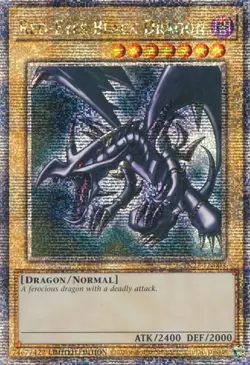 YUGIOH: 1x Red-Eyes Black Dragon (Quarter Century Secret Rare) TN23-EN003 NM - Image 1