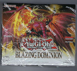 Yugioh Blazing Dominion Booster Box 1st Edition Factory Sealed - Image 1